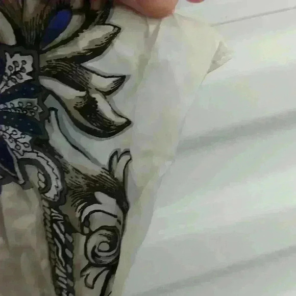 White House Black market women's silk size medium plus - Picture 4 of 5